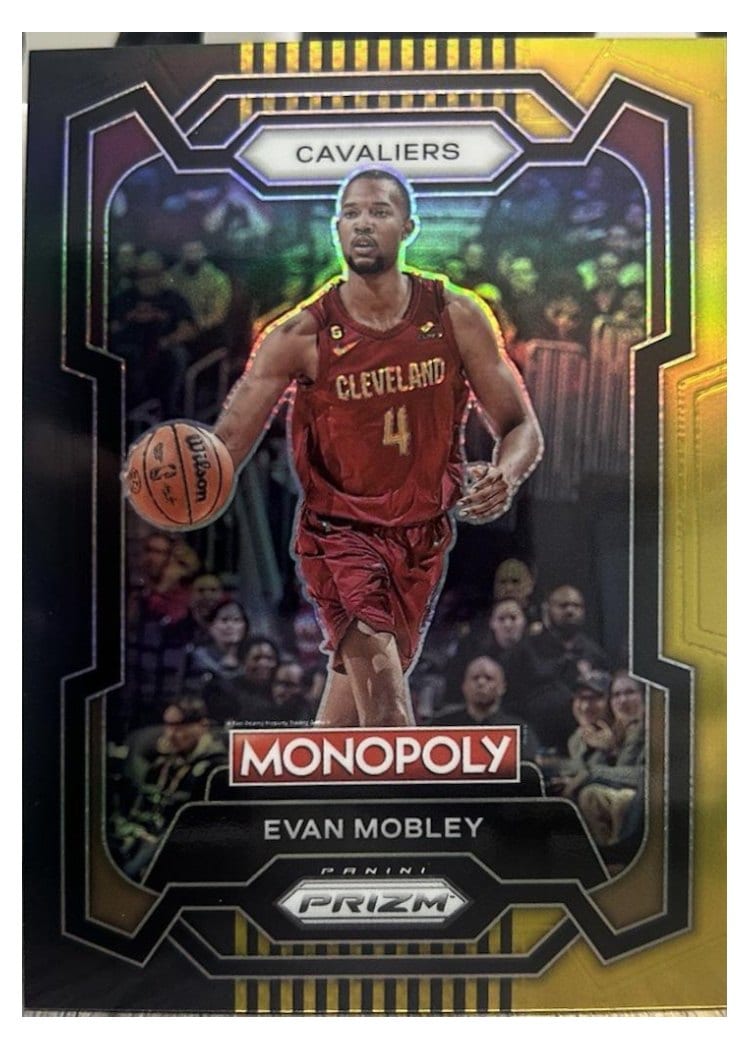 2023-24 Panini Prizm Monopoly Base Set Evan Mobley #20 card
