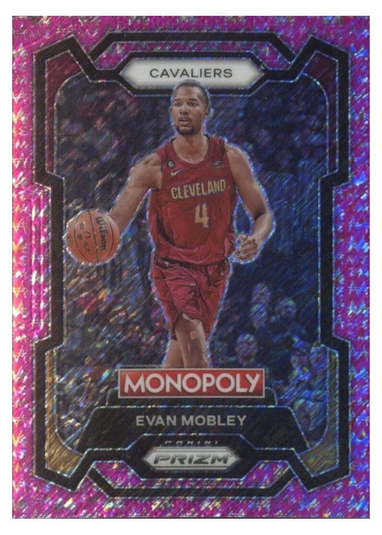 2023-24 Panini Prizm Monopoly Base Set Evan Mobley #20 card