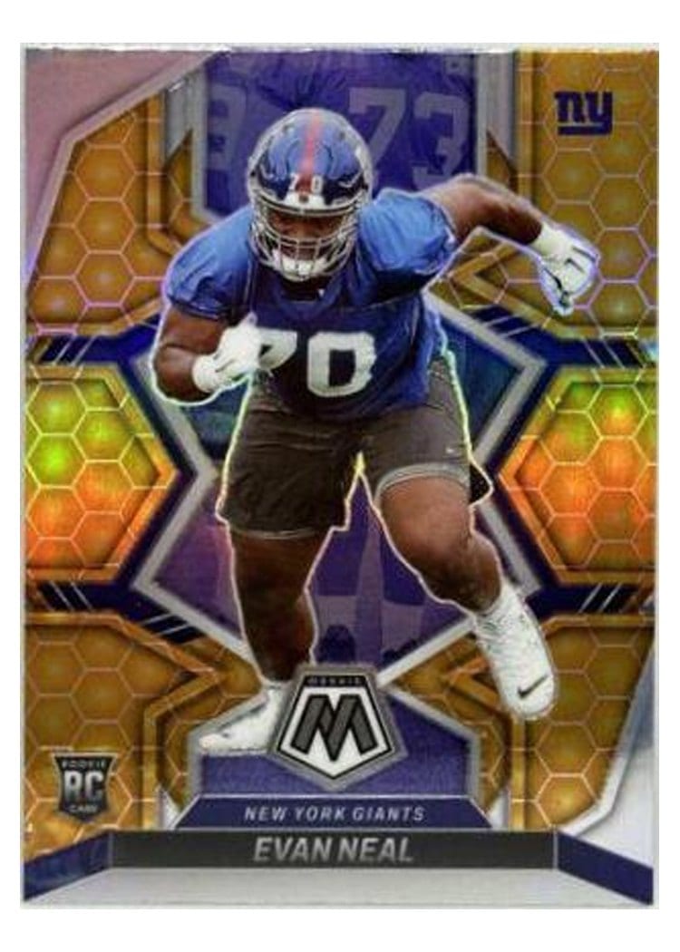2022 Panini Mosaic Base Set Evan Neal Honeycomb #368 card