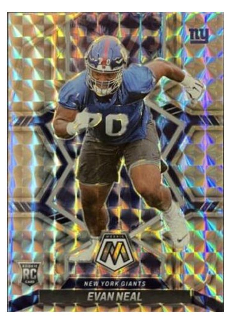 2022 Panini Mosaic Base Set Evan Neal #368 card