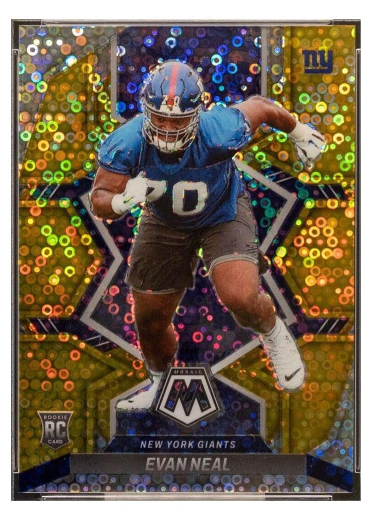 2022 Panini Mosaic Base Set Evan Neal #368 card