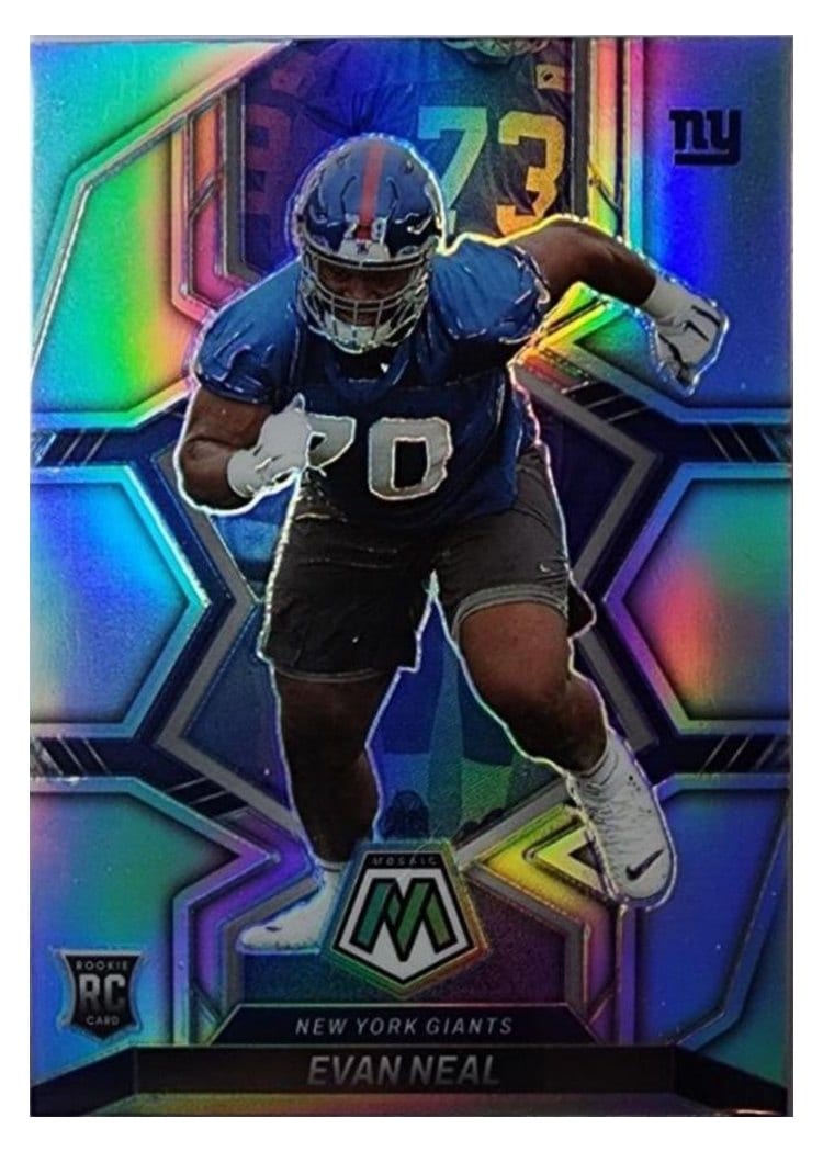 2022 Panini Mosaic Base Set Evan Neal #368 card
