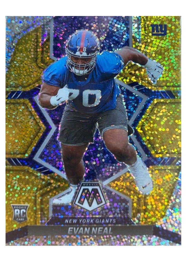 2022 Panini Mosaic Base Set Evan Neal #368 card