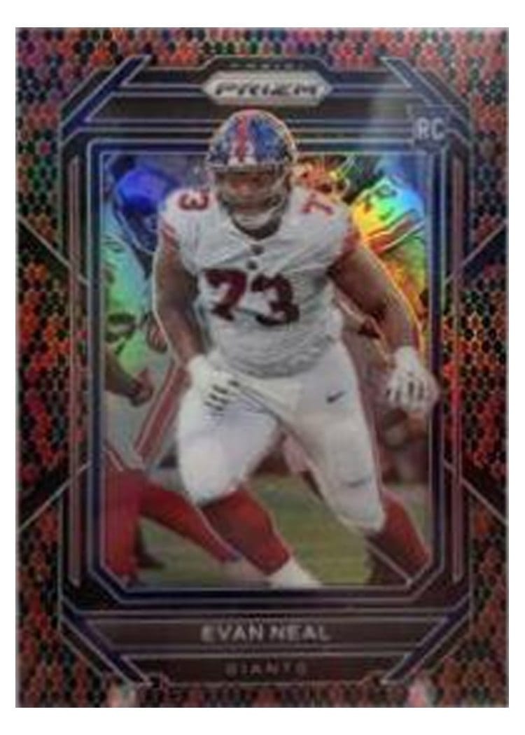 2022 Panini Prizm Base Set Evan Neal #367 card