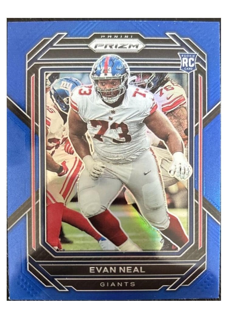 2022 Panini Prizm Base Set Evan Neal #367 card