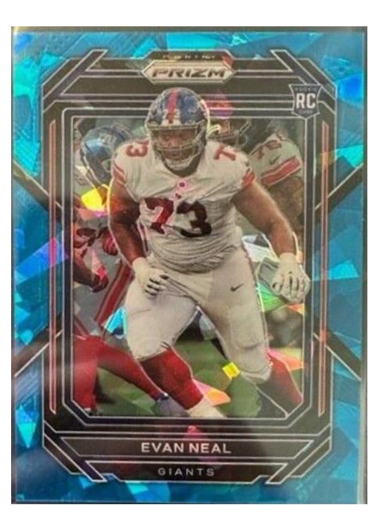 2022 Panini Prizm Base Set Evan Neal #367 card