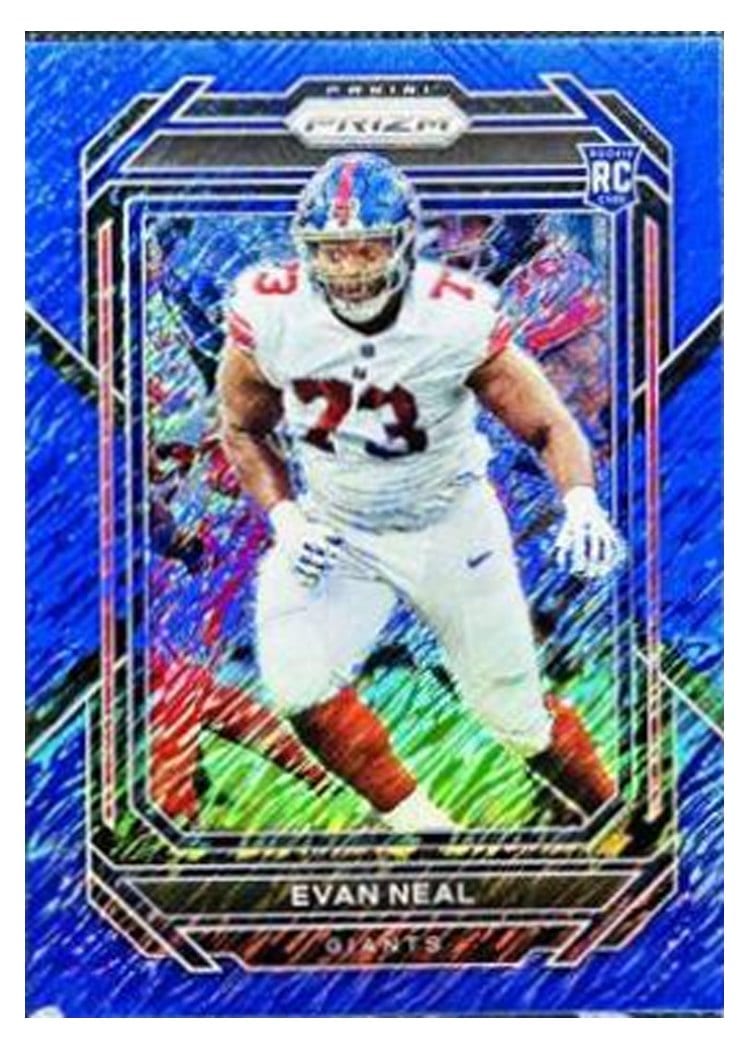 2022 Panini Prizm Base Set Evan Neal #367 card