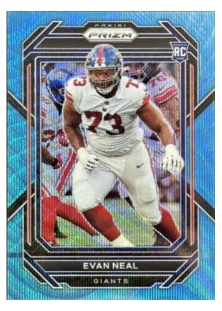 2022 Panini Prizm Base Set Evan Neal #367 card