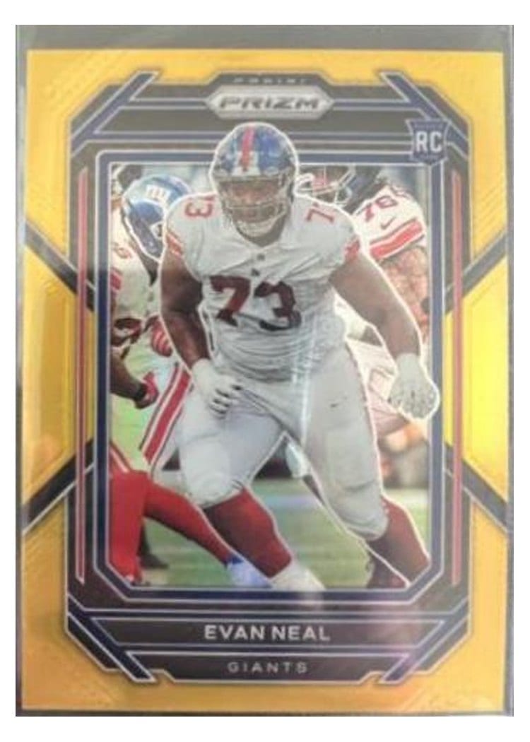 2022 Panini Prizm Base Set Evan Neal #367 card