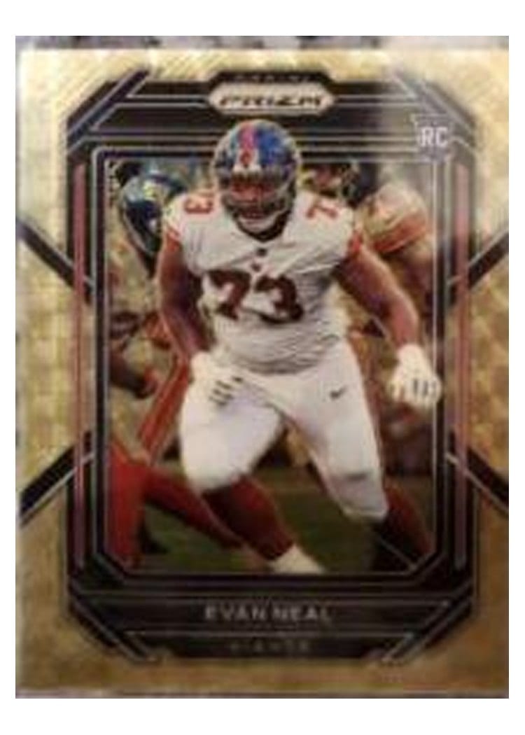 2022 Panini Prizm Base Set Evan Neal #367 card