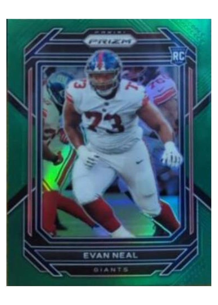 2022 Panini Prizm Base Set Evan Neal #367 card