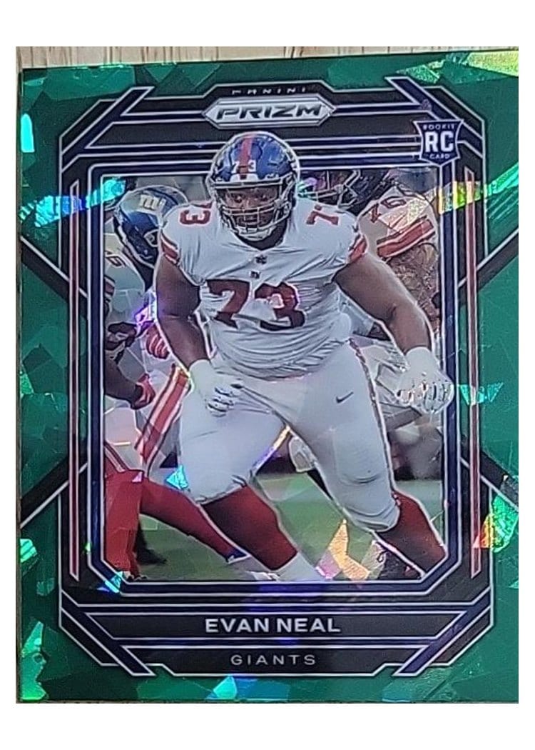 2022 Panini Prizm Base Set Evan Neal #367 card
