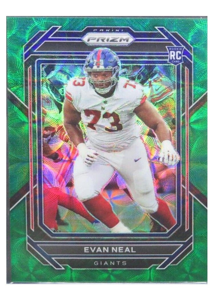 2022 Panini Prizm Base Set Evan Neal #367 card