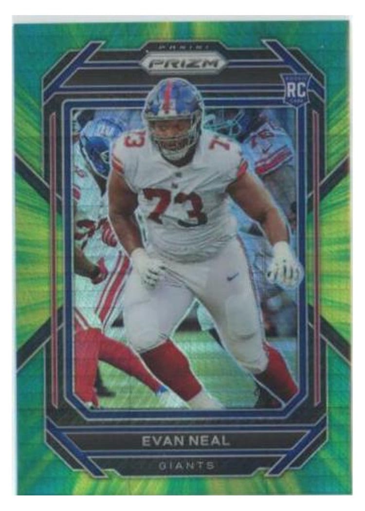 2022 Panini Prizm Base Set Evan Neal #367 card