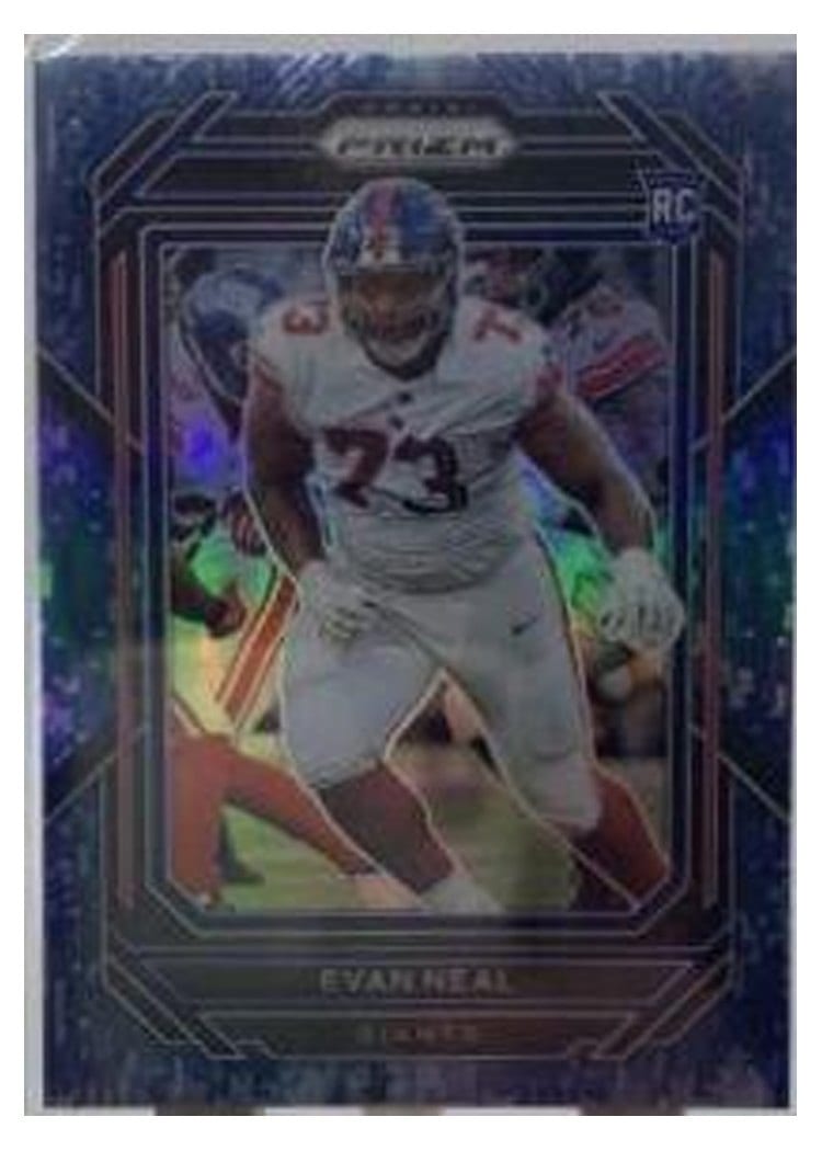 2022 Panini Prizm Base Set Evan Neal #367 card