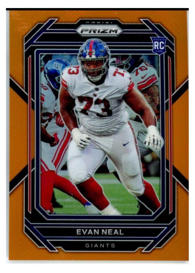 2022 Panini Prizm Base Set Evan Neal #367 card