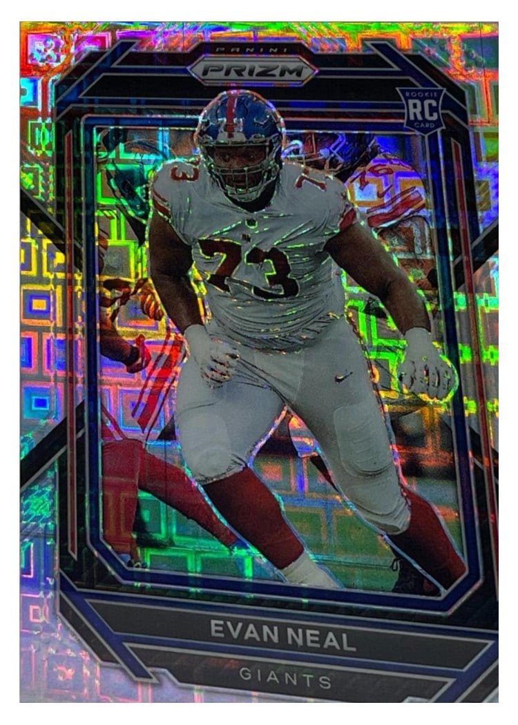 2022 Panini Prizm Base Set Evan Neal #367 card