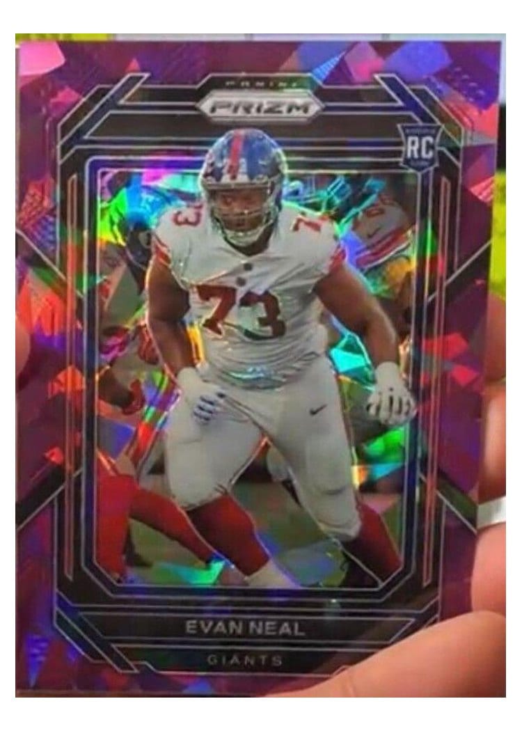 2022 Panini Prizm Base Set Evan Neal #367 card