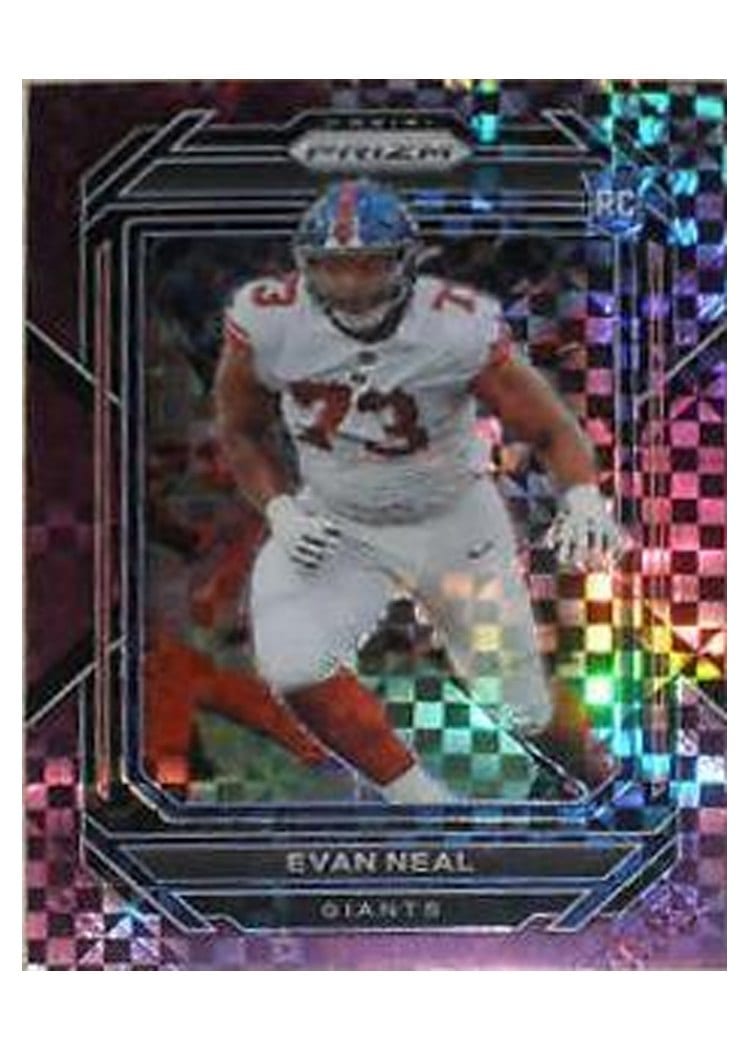 2022 Panini Prizm Base Set Evan Neal #367 card