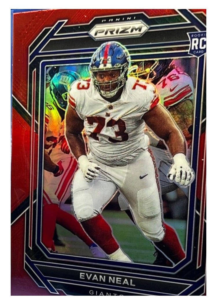2022 Panini Prizm Base Set Evan Neal #367 card