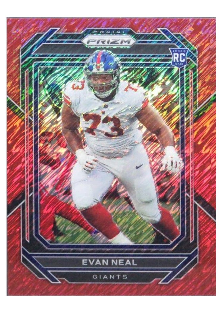 2022 Panini Prizm Base Set Evan Neal #367 card