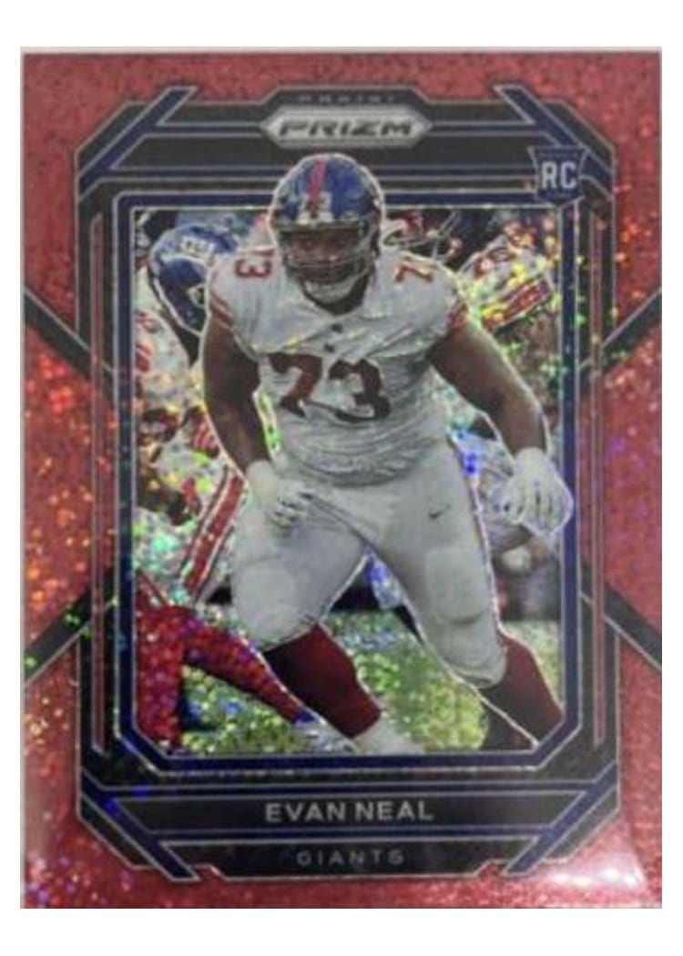2022 Panini Prizm Base Set Evan Neal #367 card