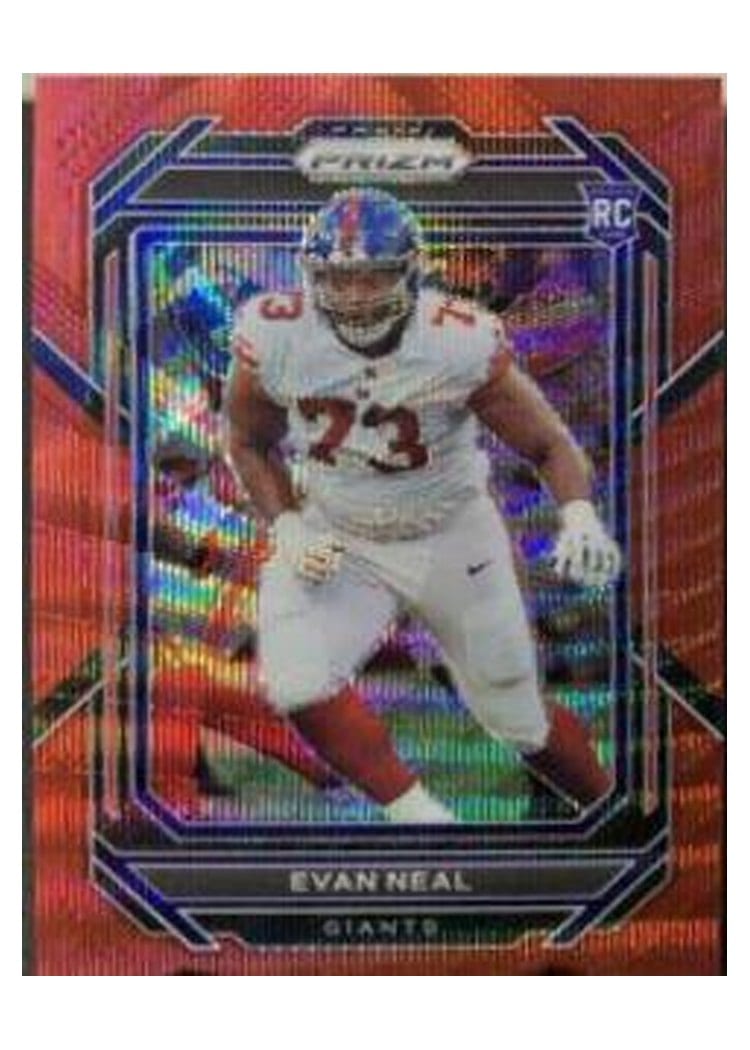 2022 Panini Prizm Base Set Evan Neal #367 card