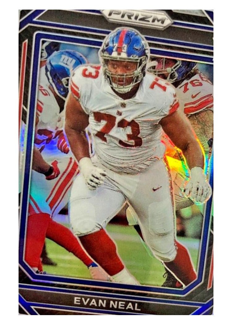2022 Panini Prizm Base Set Evan Neal #367 card