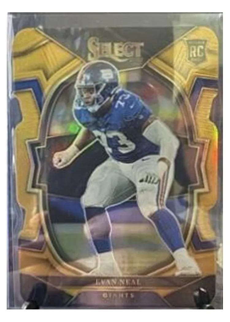 2022 Panini Select Base Set Evan Neal #83 card
