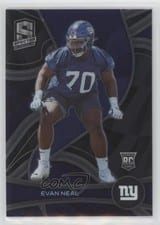 2022 Panini Spectra Base Set Evan Neal #196 card