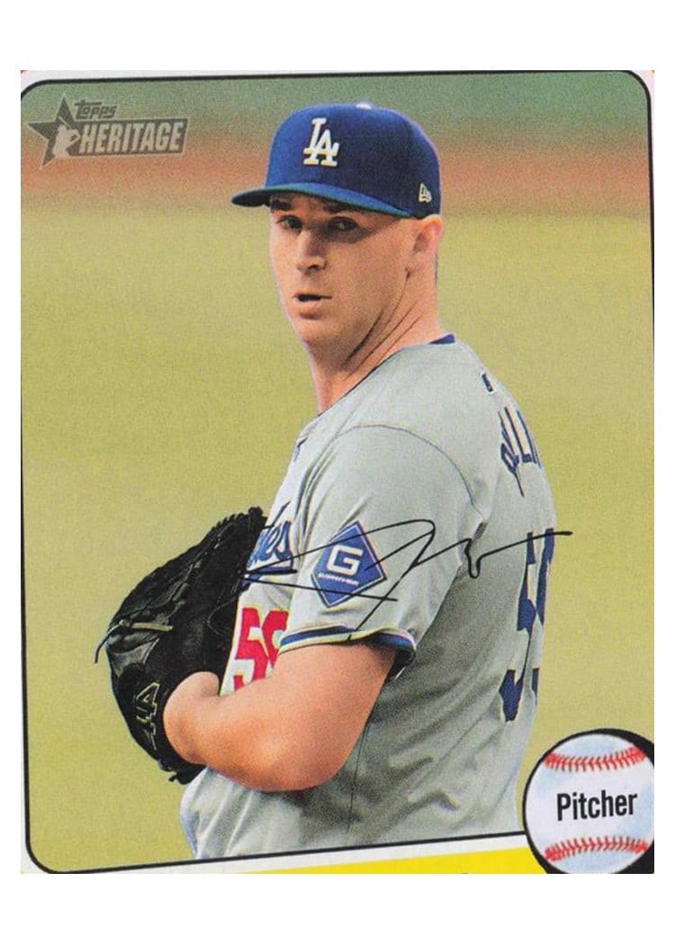 2024 Topps Heritage Base Set Evan Phillips #516 card