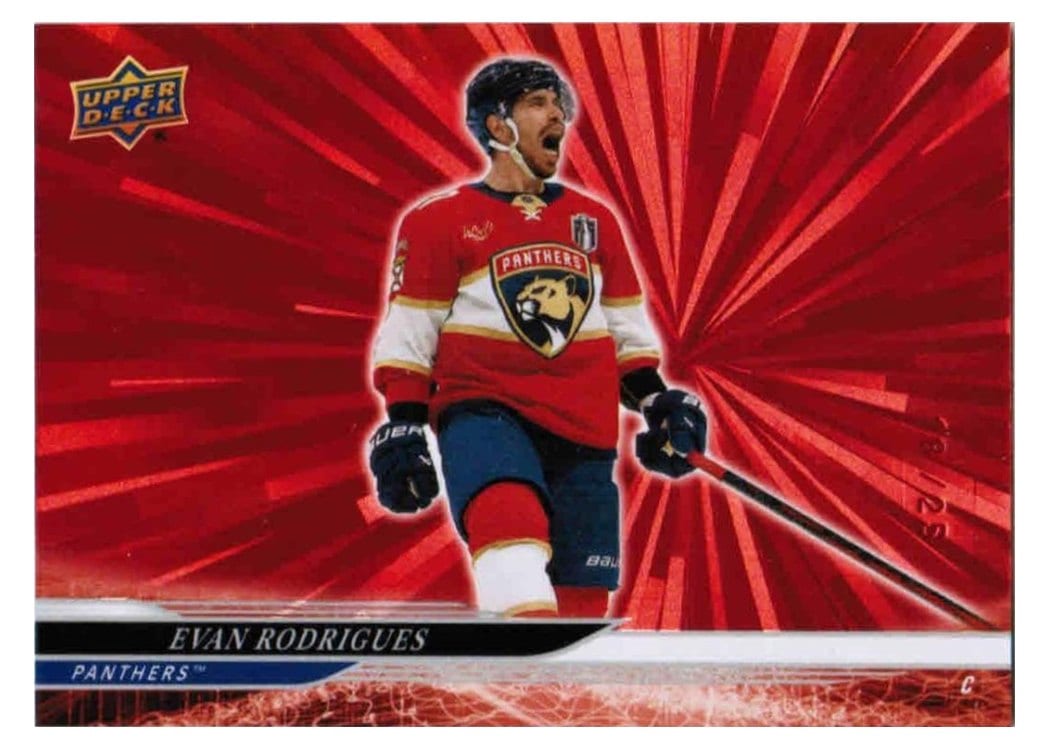 2024-25 Upper Deck Base Set Evan Rodrigues #323 card