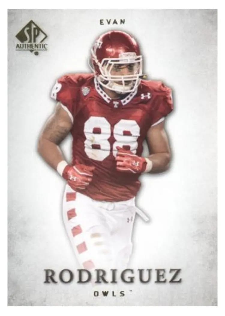 2012 SP Authentic Evan Rodriguez #28 card