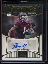 2024 Panini Luminance Future Signatures NIL Evan Stewart #FSN-EST card