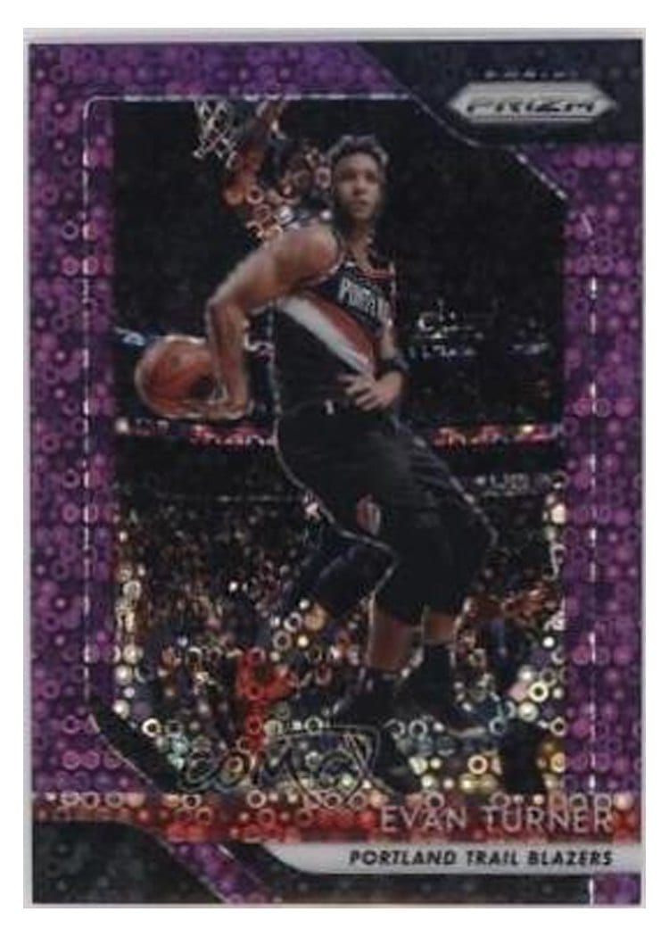 2018-19 Panini Prizm Base Set Evan Turner #101 card