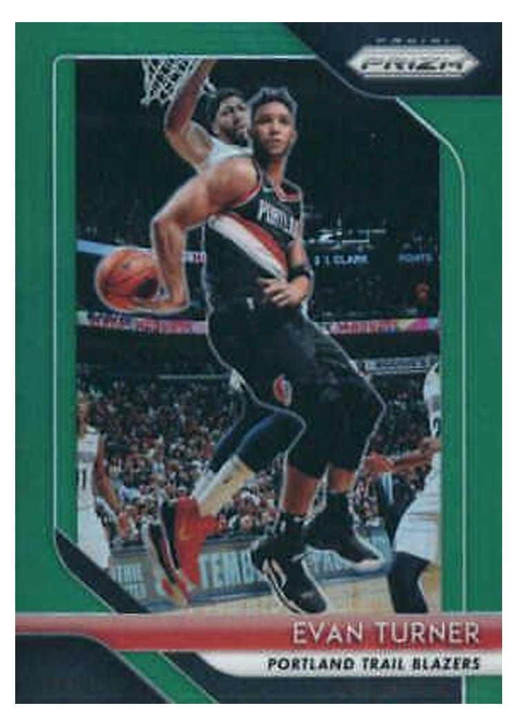 2018-19 Panini Prizm Base Set Evan Turner #101 card