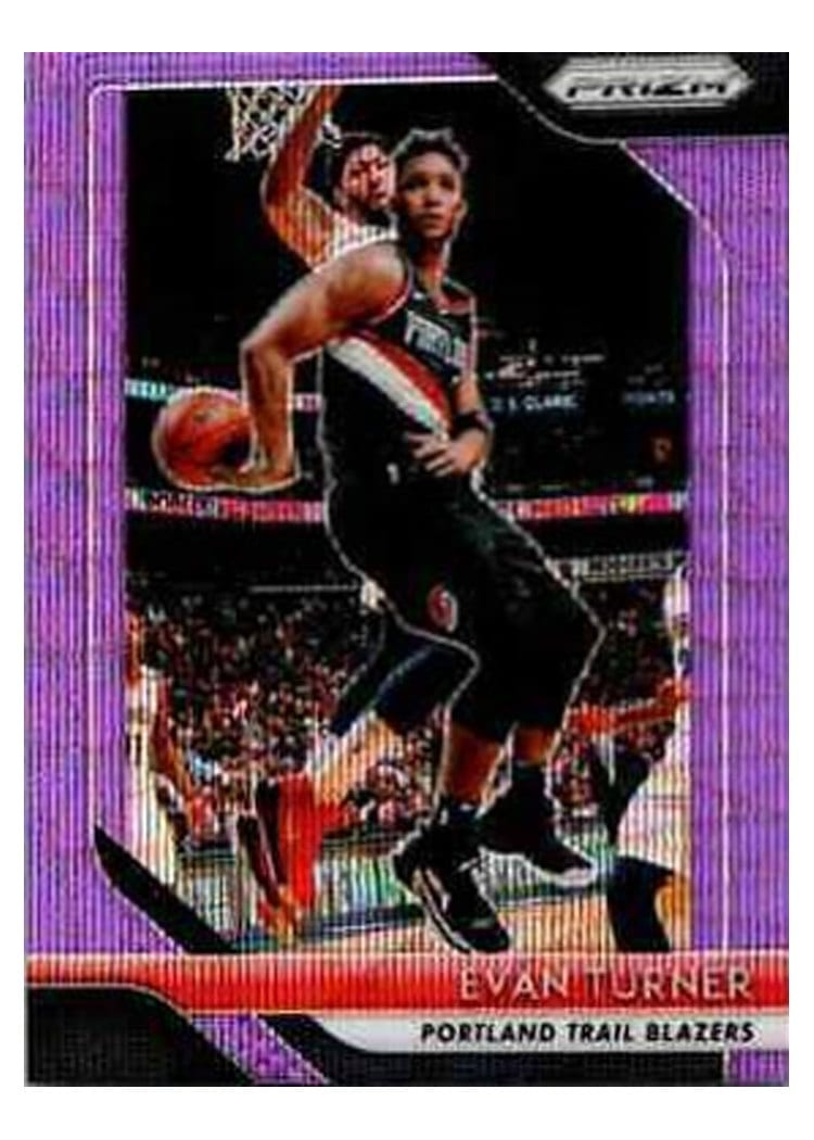 2018-19 Panini Prizm Base Set Evan Turner #101 card
