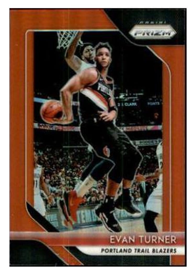 2018-19 Panini Prizm Base Set Evan Turner #101 card