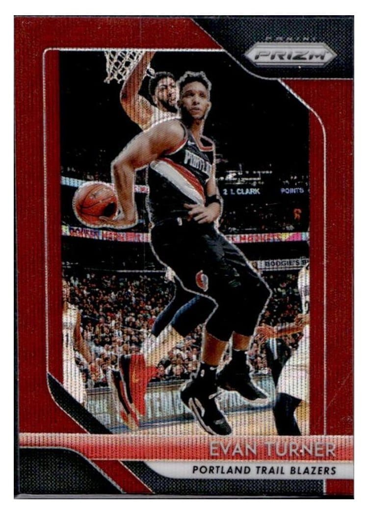 2018-19 Panini Prizm Base Set Evan Turner #101 card
