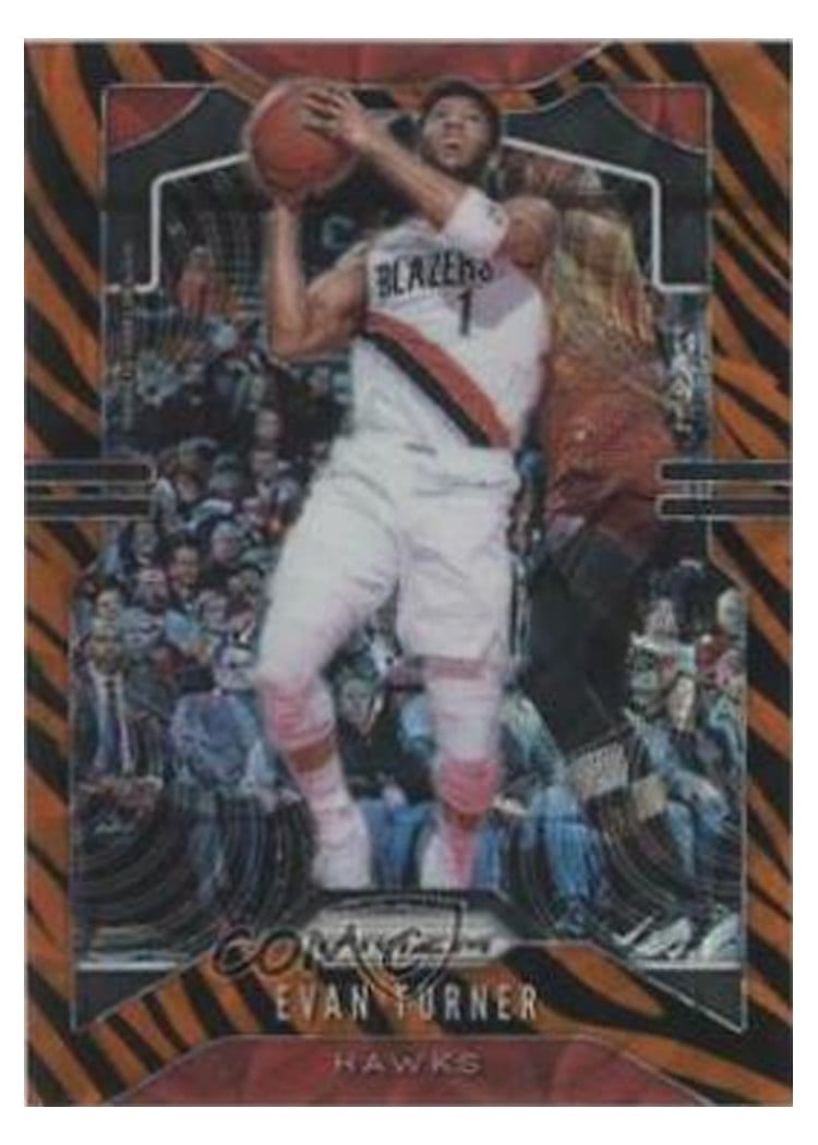 2019-20 Panini Prizm Base Set Evan Turner #119 card