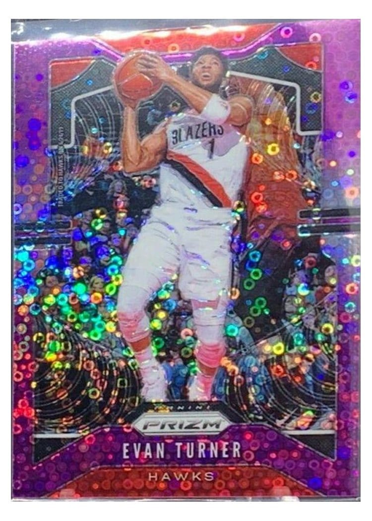 2019-20 Panini Prizm Base Set Evan Turner #119 card