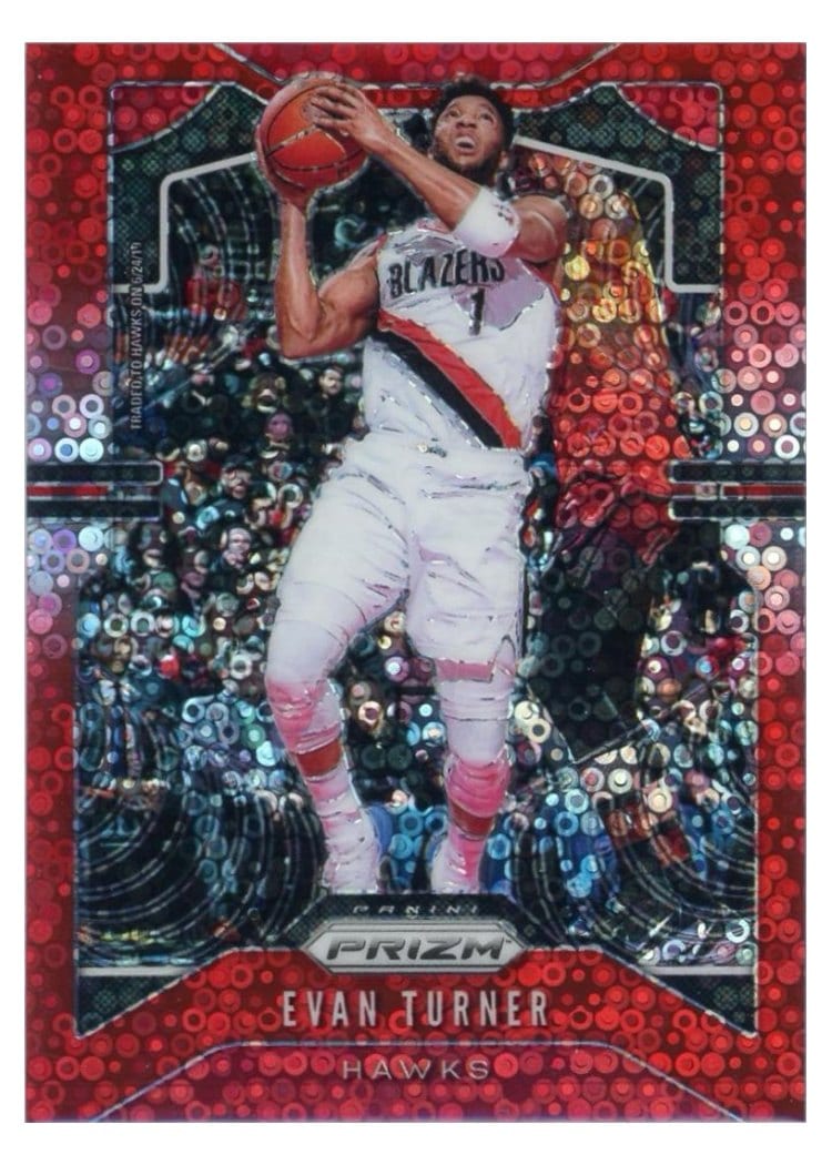 2019-20 Panini Prizm Base Set Evan Turner #119 card