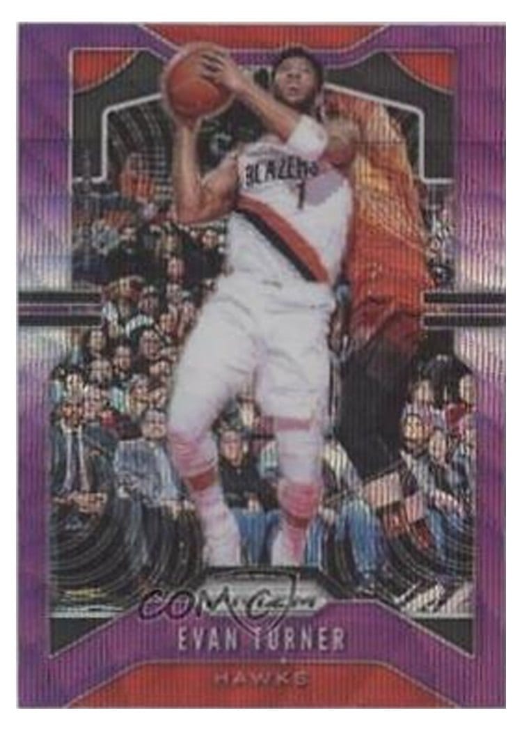 2019-20 Panini Prizm Base Set Evan Turner #119 card