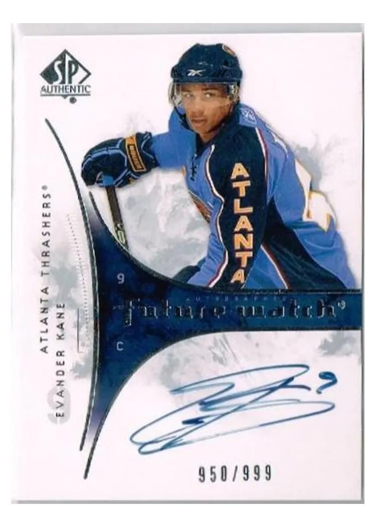 2009 SP Authentic Evander Kane #207 card
