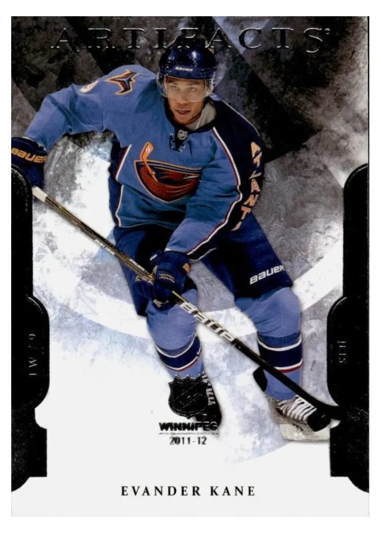 2011 Upper Deck Artifacts Evander Kane #16 card