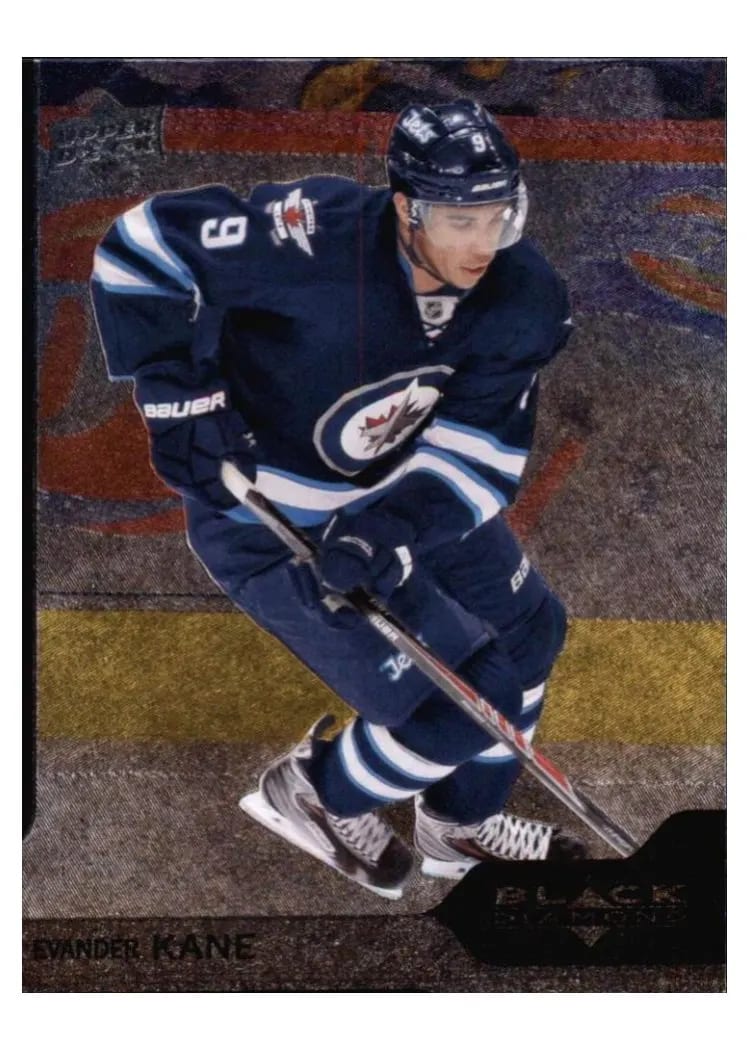 2013 Upper Deck Black Diamond Evander Kane #80 card