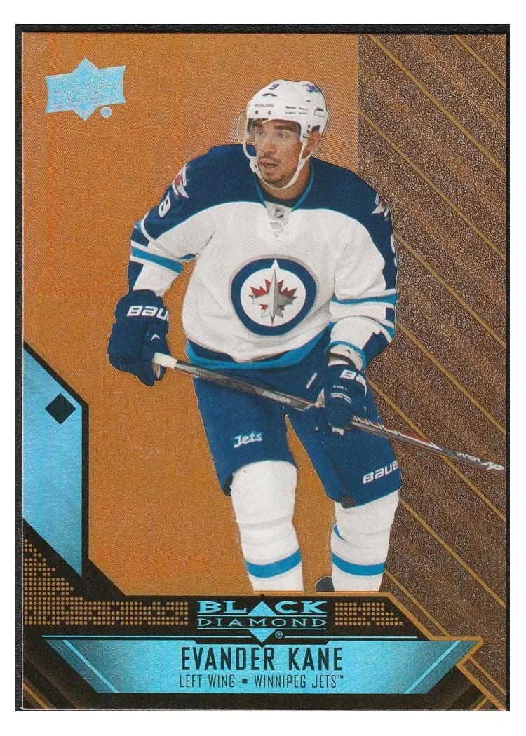 2014 Upper Deck Black Diamond Evander Kane #14 card