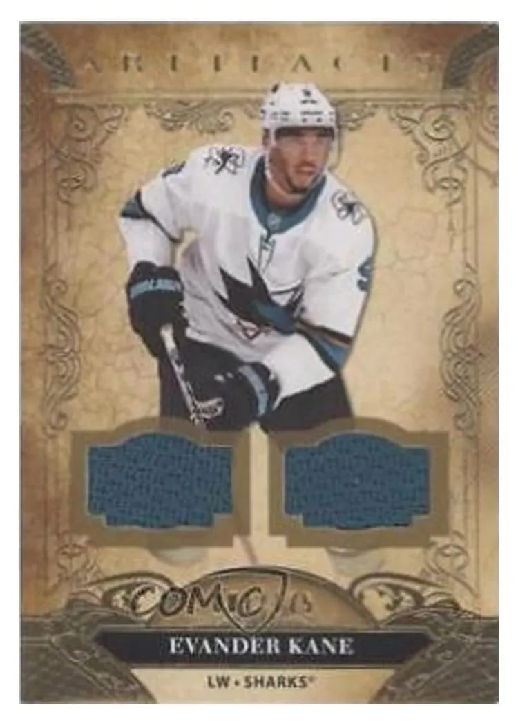 2020-21 Upper Deck Artifacts Base Set Evander Kane #11 card