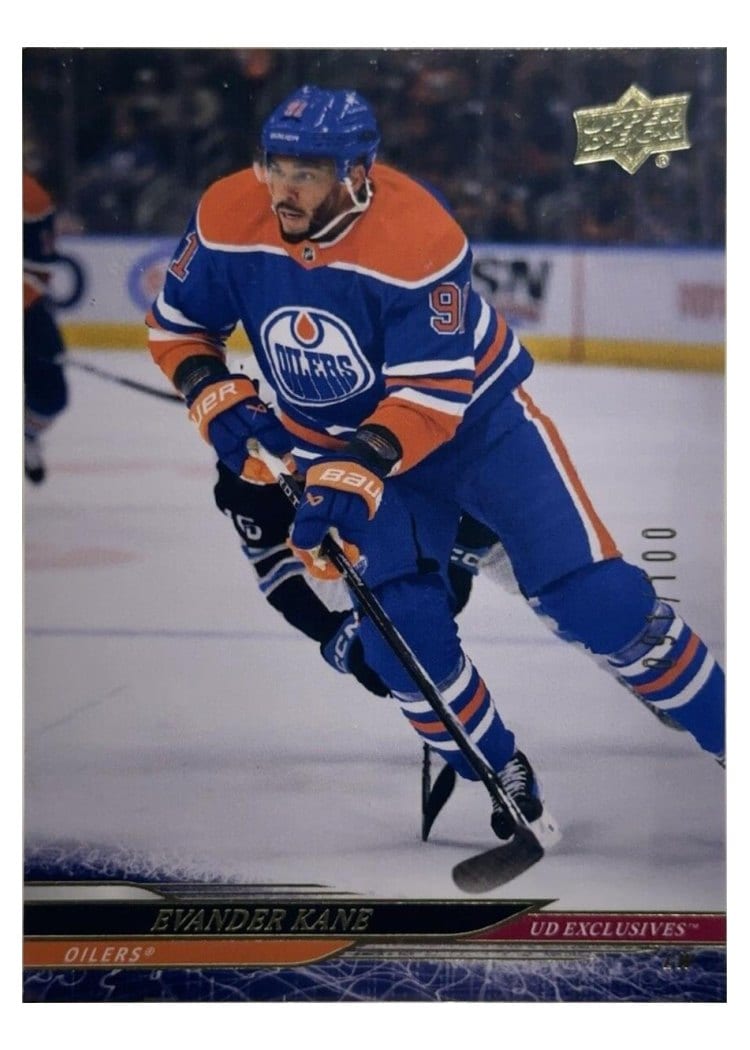 2024-25 Upper Deck Base Set Evander Kane #77 card