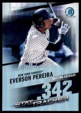 2020 Bowman Chrome Stat Tracker Everson Pereira #ST-19 card